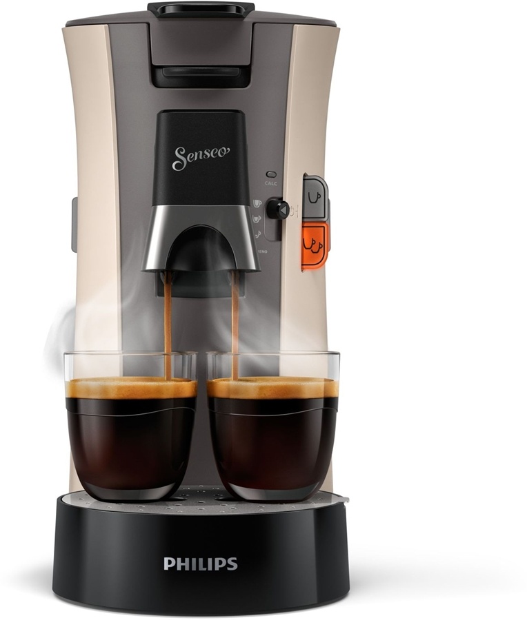 Philips Senseo Select CSA240/30 (Nougat) - Koffiemachine