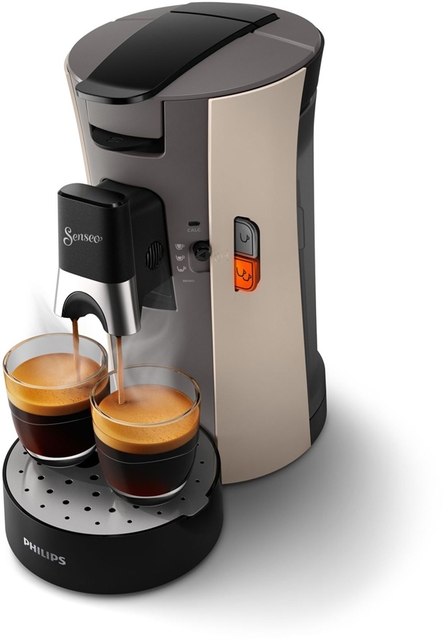 Philips Senseo Select CSA240/30 (Nougat) - Koffiemachine