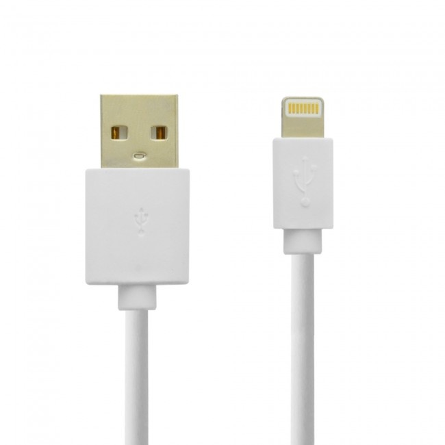 Grab 'n Go GNG-107 Lightning USB Kabel 1 Meter (wit)
