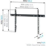 Mount Massive MNT 300 - TV muurbeugel
