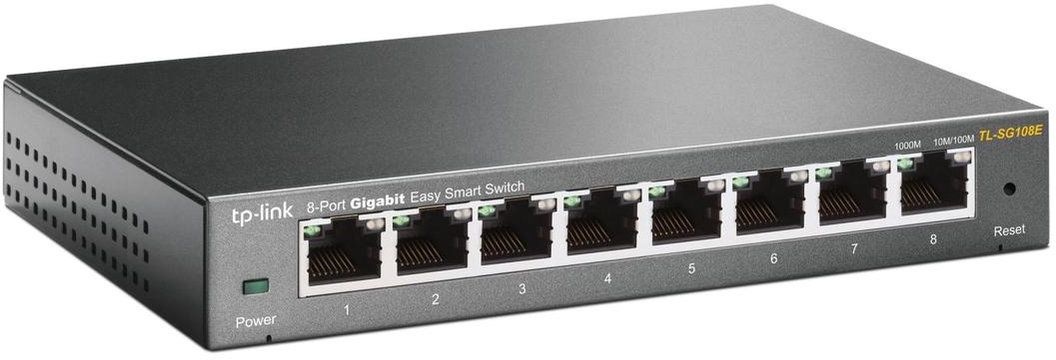 TP-Link TL-SG108E 8-poorts Gigabit Easy Smart - Netwerk switch
