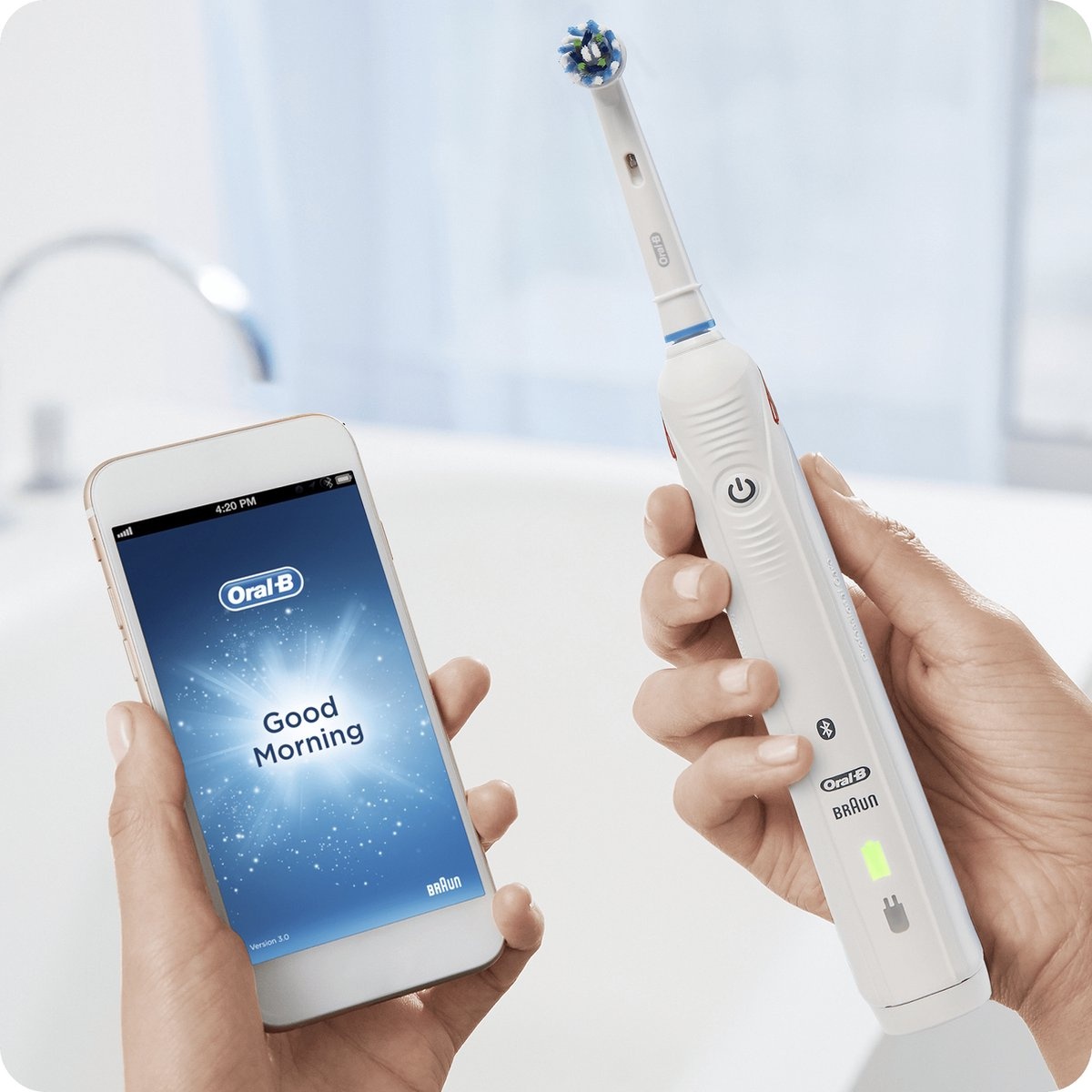 Oral-B Smart 5 5100S White - Elektrische tandenborstel
