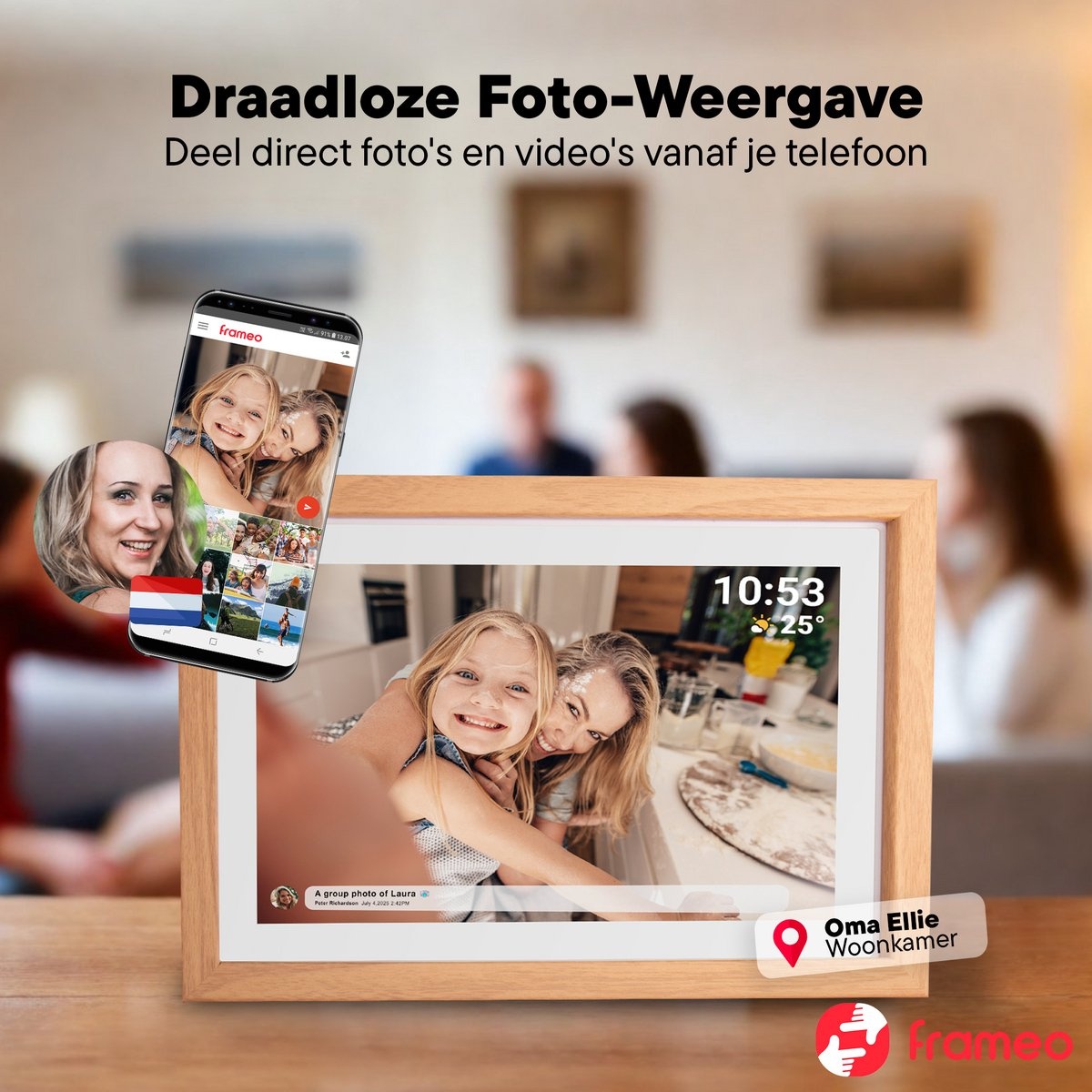 Denver PFF-1040LW - Digitale fotolijst