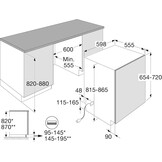 ETNA VW544N - Inbouw vaatwasser
