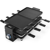 Princess 162925 Raclette Piano Black 8 - Gourmetstel
