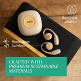 House of Marley Liberate Open-Ear True Wireless Cream - Draadloze oordopjes