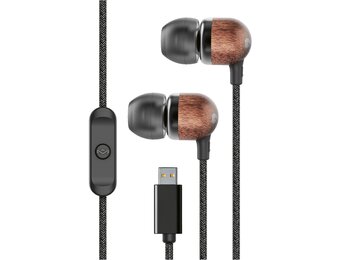 House of Marley Smile Jamaica USB-C Black - Oordopjes