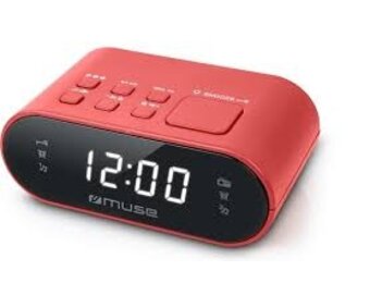 Muse M-10 RED - Wekkerradio
