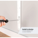 Vogel's TVA 6000 (80cm) Zwart - Kabelgoot