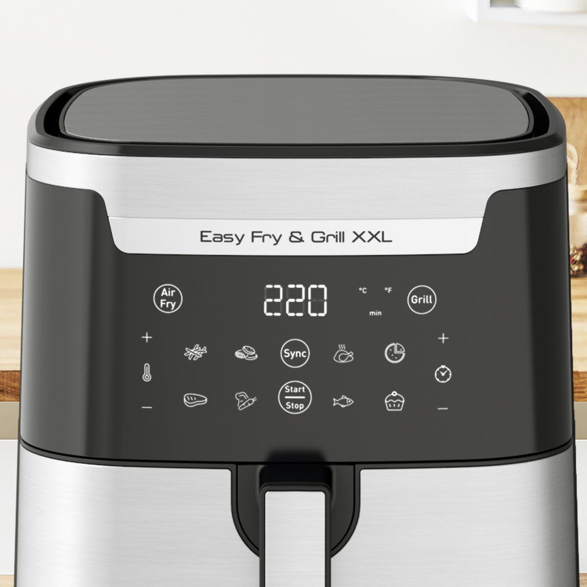 Tefal EY801D Easy Fry&Grill XXL - Hetelucht friteuse