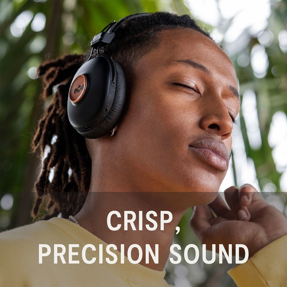 House of Marley Positive Vibration Frequency Zwart - Draadloze koptelefoon