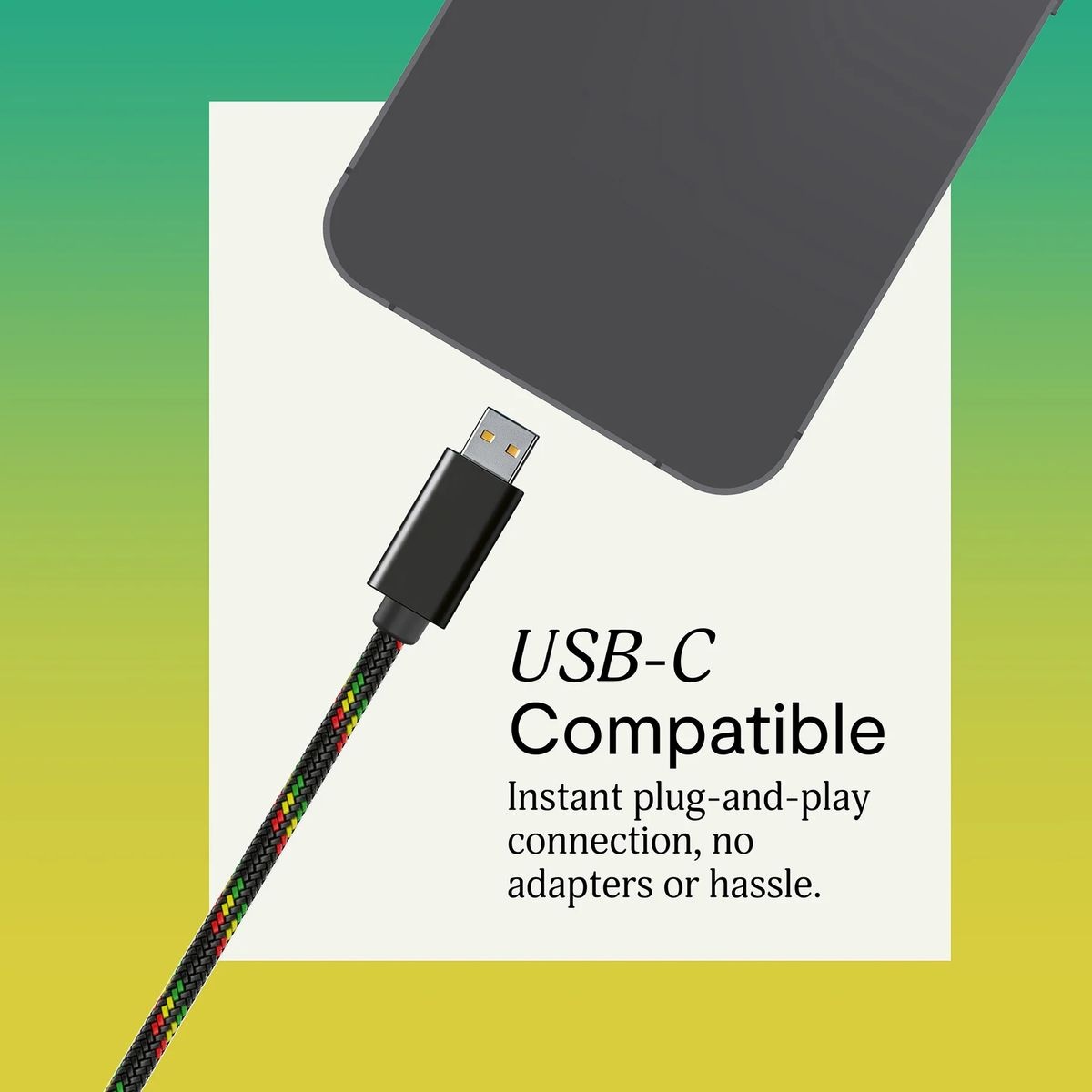 House of Marley Smile Jamaica USB-C Rasta - Oordopjes