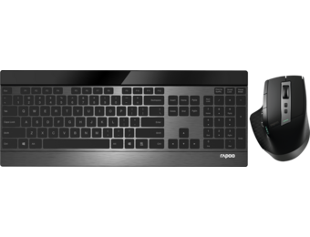 Rapoo 9900M - Toetsenbord + muis set
