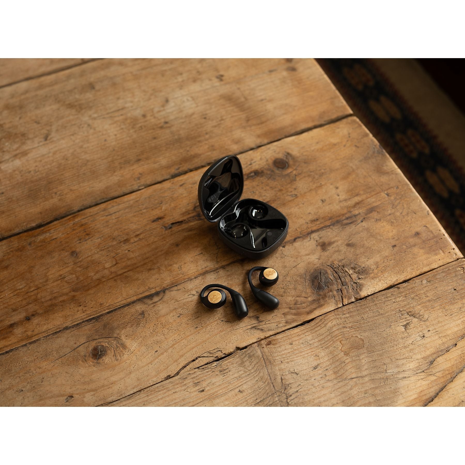 House of Marley Liberate Open-Ear Signature Black - Draadloze oordopjes