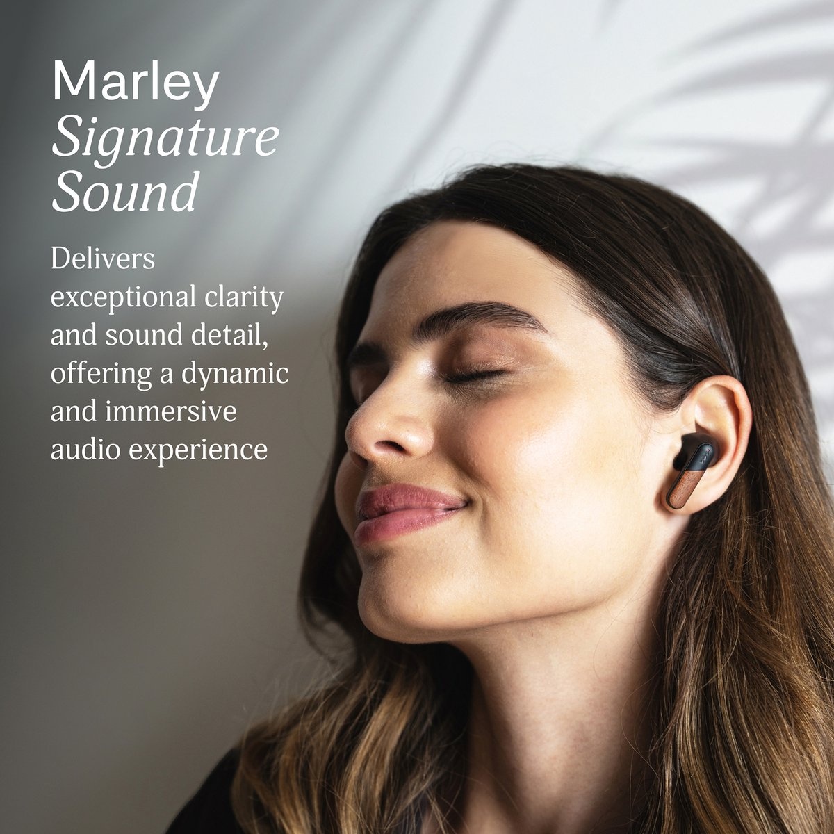 House of Marley Trenchtown ANC Wireless Signature Black - Draadloze oordopjes