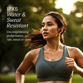 House of Marley Trenchtown ANC Wireless Signature Black - Draadloze oordopjes