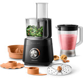 Philips HR7510/10 Zwart - Foodprocessor