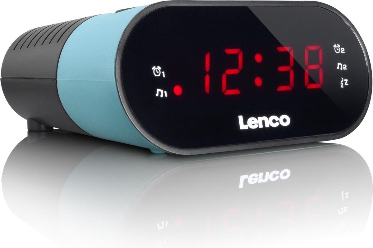 Lenco CR-07 Blauw - Wekkerradio