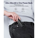 Veger PlugOn Pro-C W0558 5000mAh Zwart - Powerbank