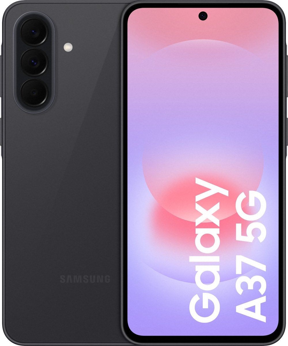 Samsung Galaxy A37 5G 128GB Zwart - Mobiele telefoon