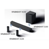 Revox Studioart S100 zwart - Soundbar