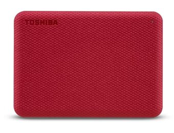 Toshiba Canvio Advance 4TB Rood - Externe schijf