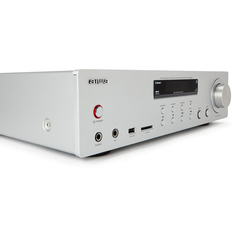 Aiwa AMU-120BTSL Zilver - Versterker