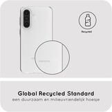 Just in Case Zero% Case Samsung Galaxy A37 Soft TPU Backcover Transparant - Telefoonhoesje