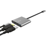 Trust Dalyx 3-in-1 USB-C-adapter - Adapter