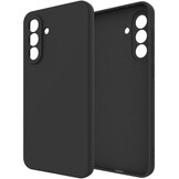 Just in Case Premium Liquid Color TPU Case Samsung Galaxy A26 Zwart - Telefoonhoesje