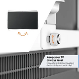 Vogel's TVM 3645W - TV muurbeugel