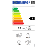 ETNA VW549M - Inbouw vaatwasser