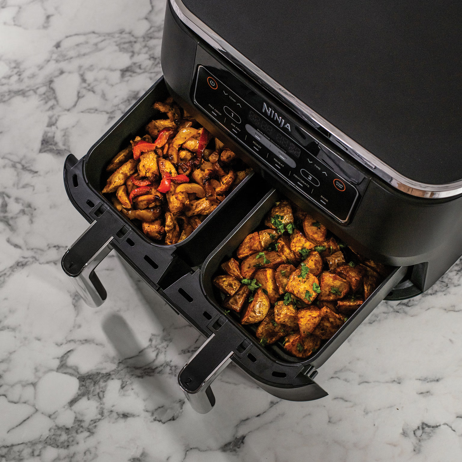 Ninja Foodi Dual Zone AF300EU - Hetelucht friteuse
