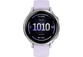 Garmin Venu 4 41mm Zilver/Paars - Smartwatch