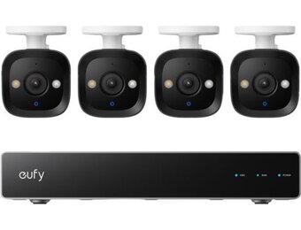 Eufy PoE NVR Security System E40 (NVR + 4x E40 Cam) - Beveiligingscamera
