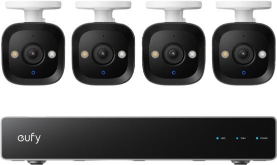 Eufy PoE NVR Security System E40 (NVR + 4x E40 Cam) - Beveiligingscamera