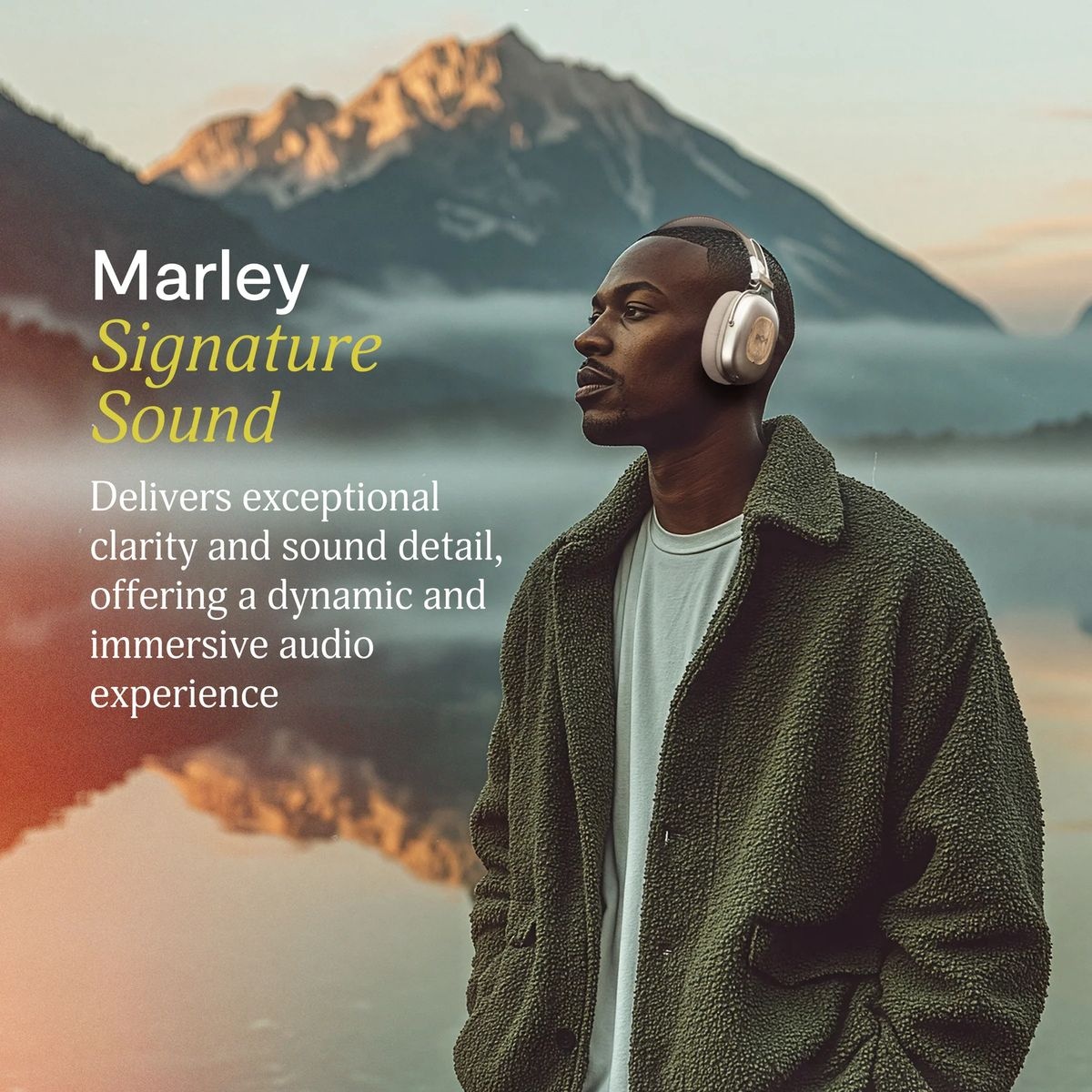 House of Marley Positive Vibration Rebel ANC Cream - Draadloze koptelefoon
