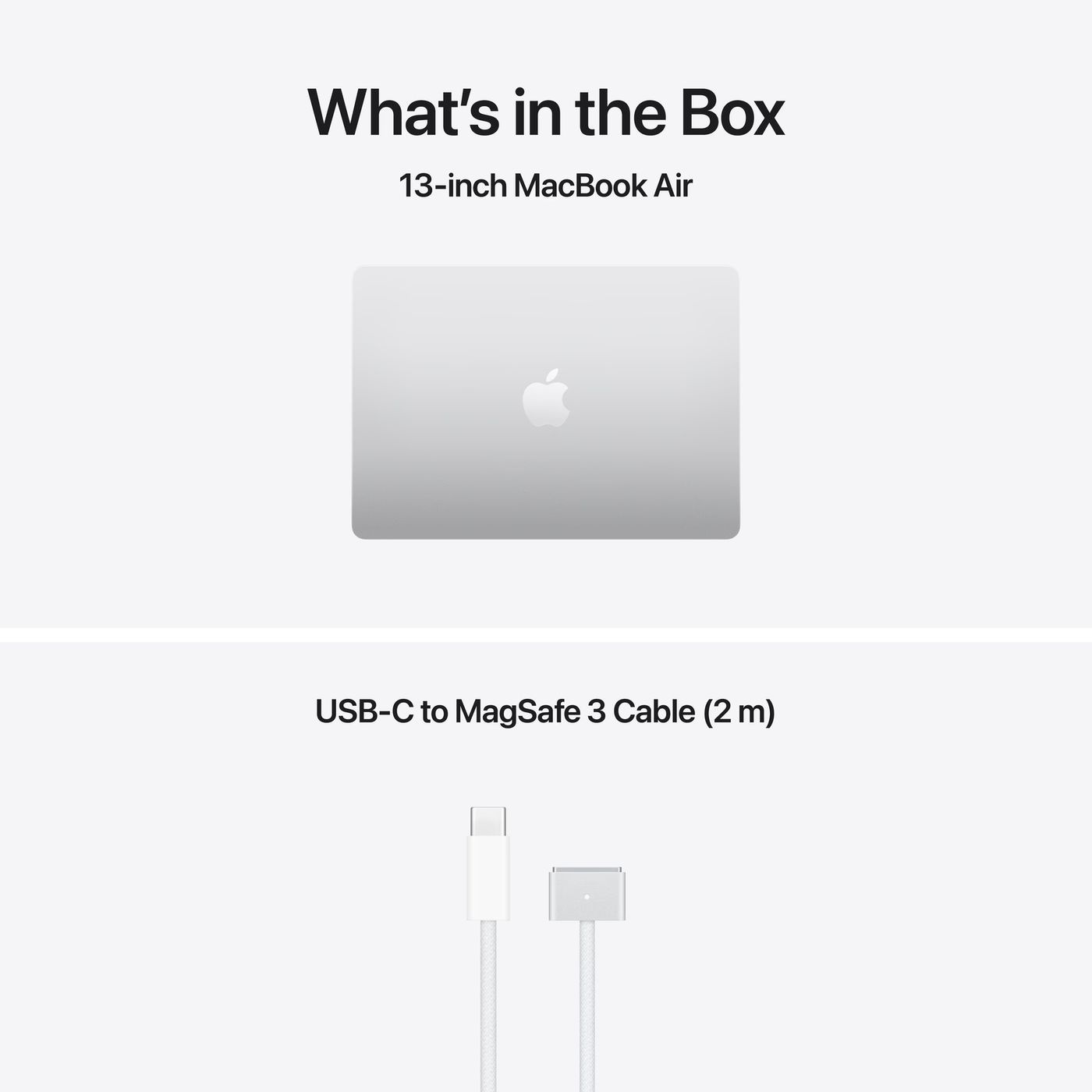 Apple MacBook Air 13 inch (2026) M5 16GB 512GB Silver - Laptop