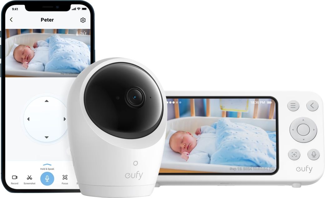 Eufy Baby Monitor E20 - Camerababyfoon