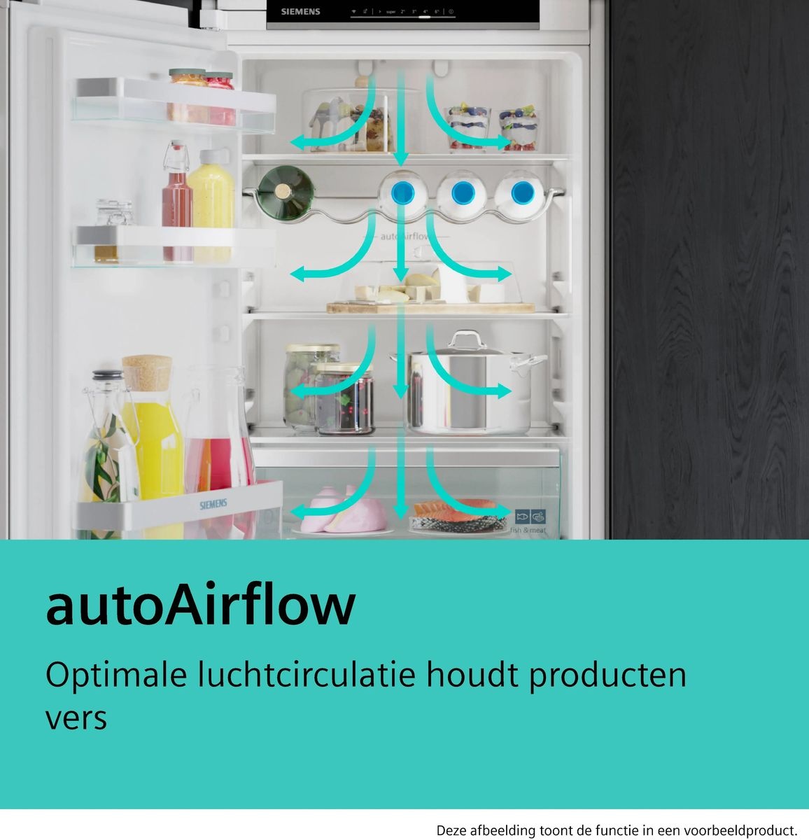 Siemens KI86VVSE0 - Inbouw koel-vriescombinatie