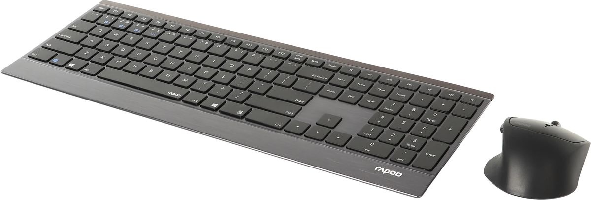 Rapoo 9500M - Toetsenbord + muis set