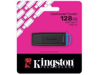 Kingston DataTraveler Exodia (DTXG2) 128GB Zwart - USB-stick