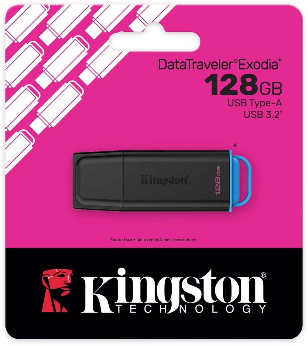 Kingston DataTraveler Exodia (DTXG2) 128GB Zwart - USB-stick
