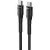 Veger CC05 USB-C naar USB-C kabel 1.5m Braided Aluminium 100Watt