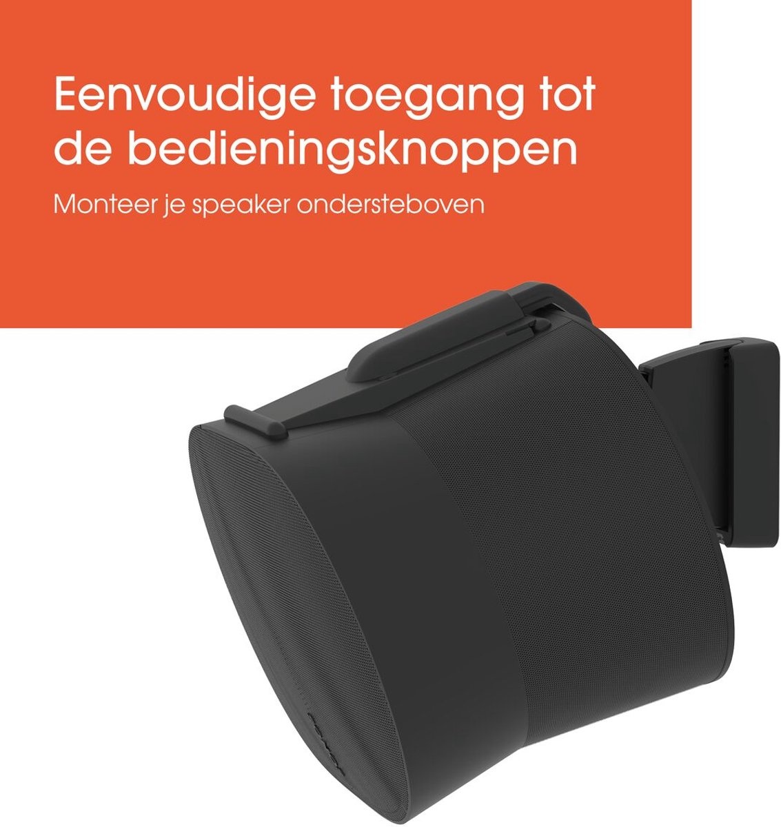 Vogel's SWM 4023 muurbeugel voor Sonos Era 300 Zwart