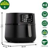 Philips Airfryer XXL Connected HD9285/93 + bakvorm - Airfryer
