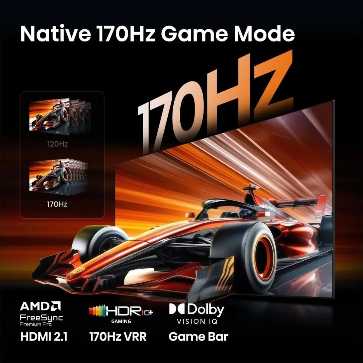 Hisense 85UR9S - Mini-LED TV