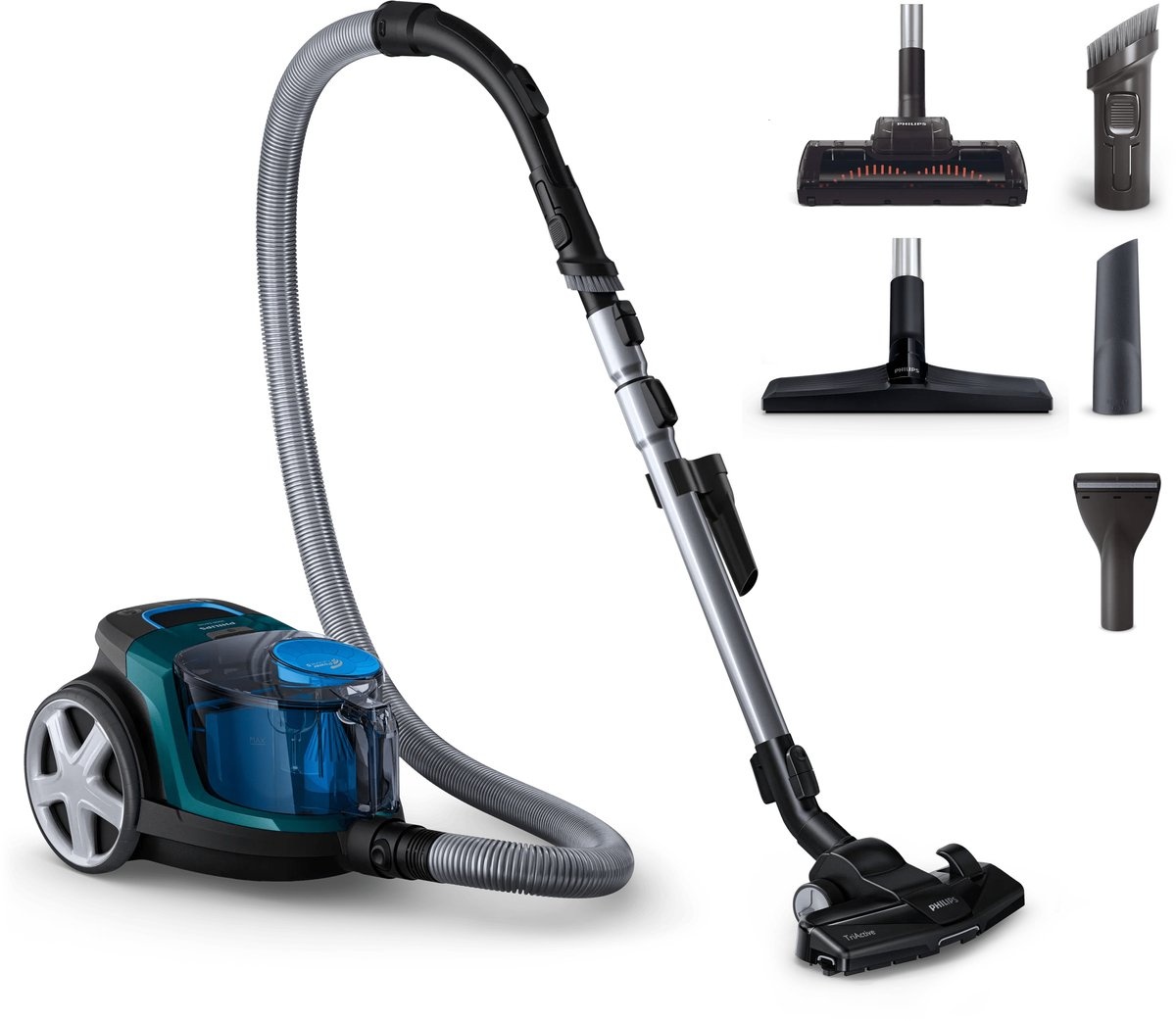 Philips 3000 Series PowerPro Compact FC9334/09 - Stofzuiger zonder zak