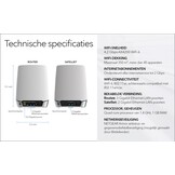 Netgear Orbi RBK752 Multiroom WiFi 6 Mesh systeem - Router