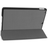 Just in Case Smart Tri-Fold Case - Apple iPad 10.2 - Grijs - Tablethoes